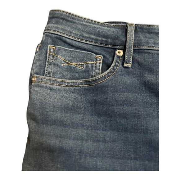 Revtown Jean 31L High Rise Skinny Dark Wash Denim Classic Casual Comfort Stretch - Picture 3 of 12
